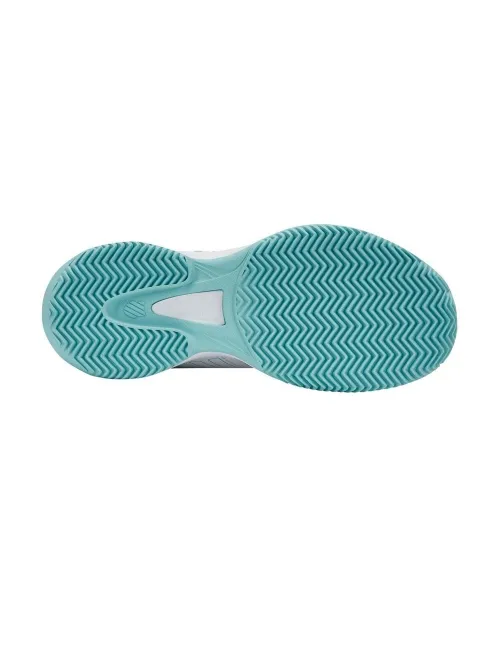 Kswiss Court Express Hb Blanco Azul Mujer | Ofertas de pádel